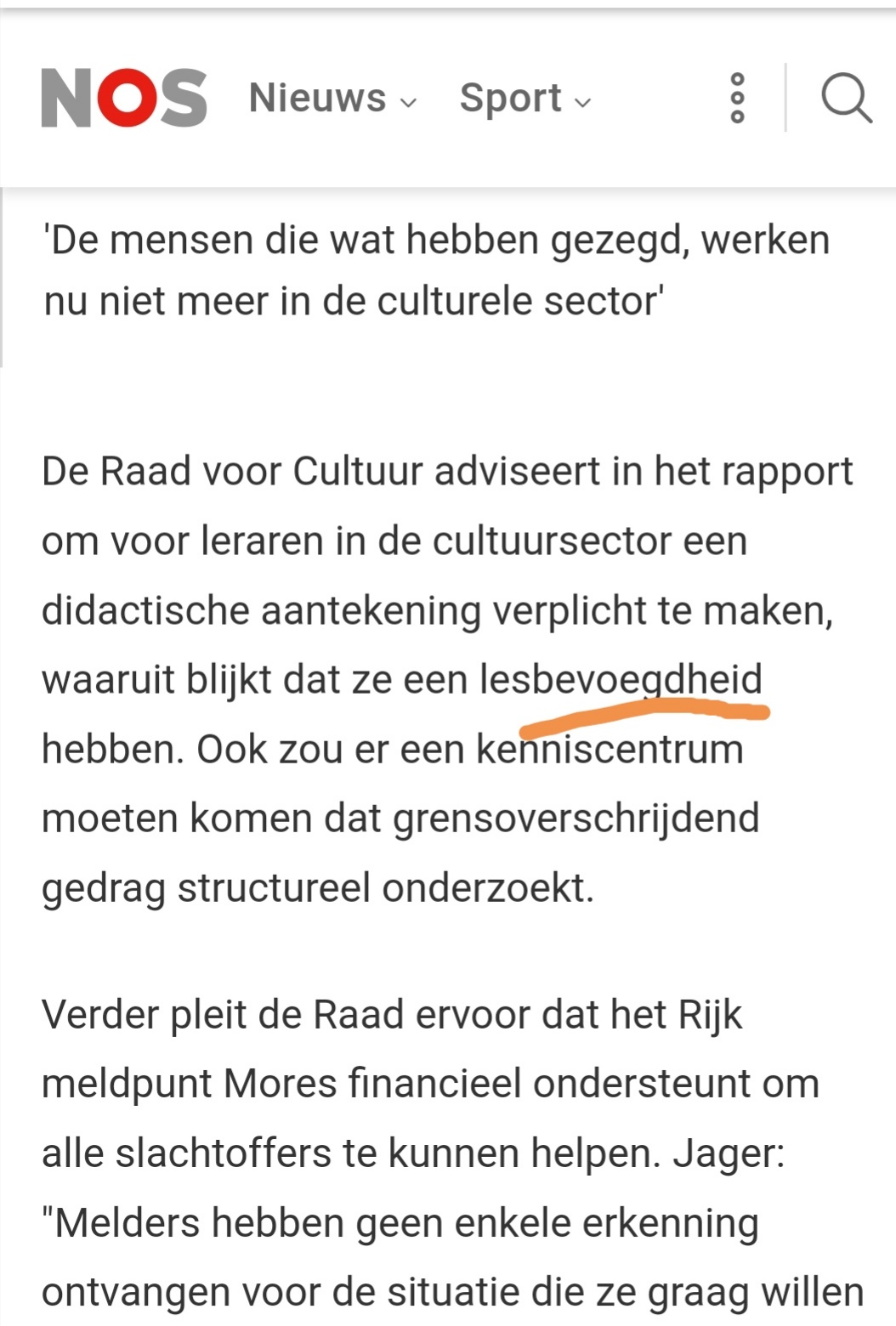 Lesbevoegdheid Annemarie de Ruijter